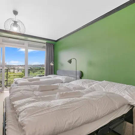 Lam Art Deco Castle View - Ac - Balcony דירה *